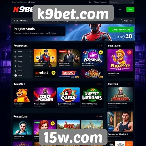 Interface do usuário do k9bet.com é intuitiva e moderna